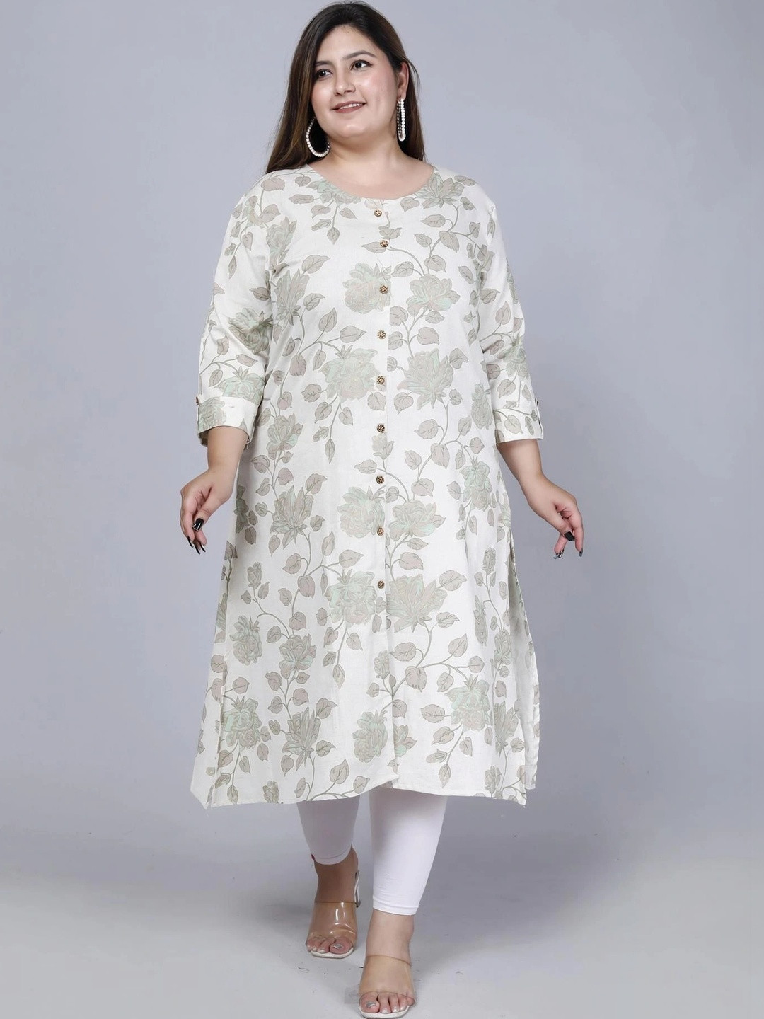 Sztori Women Floral Printed Floral Kurta