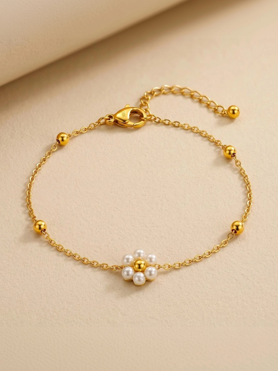 MYKI Gold-Plated Stainless Steel Wraparound Bracelet