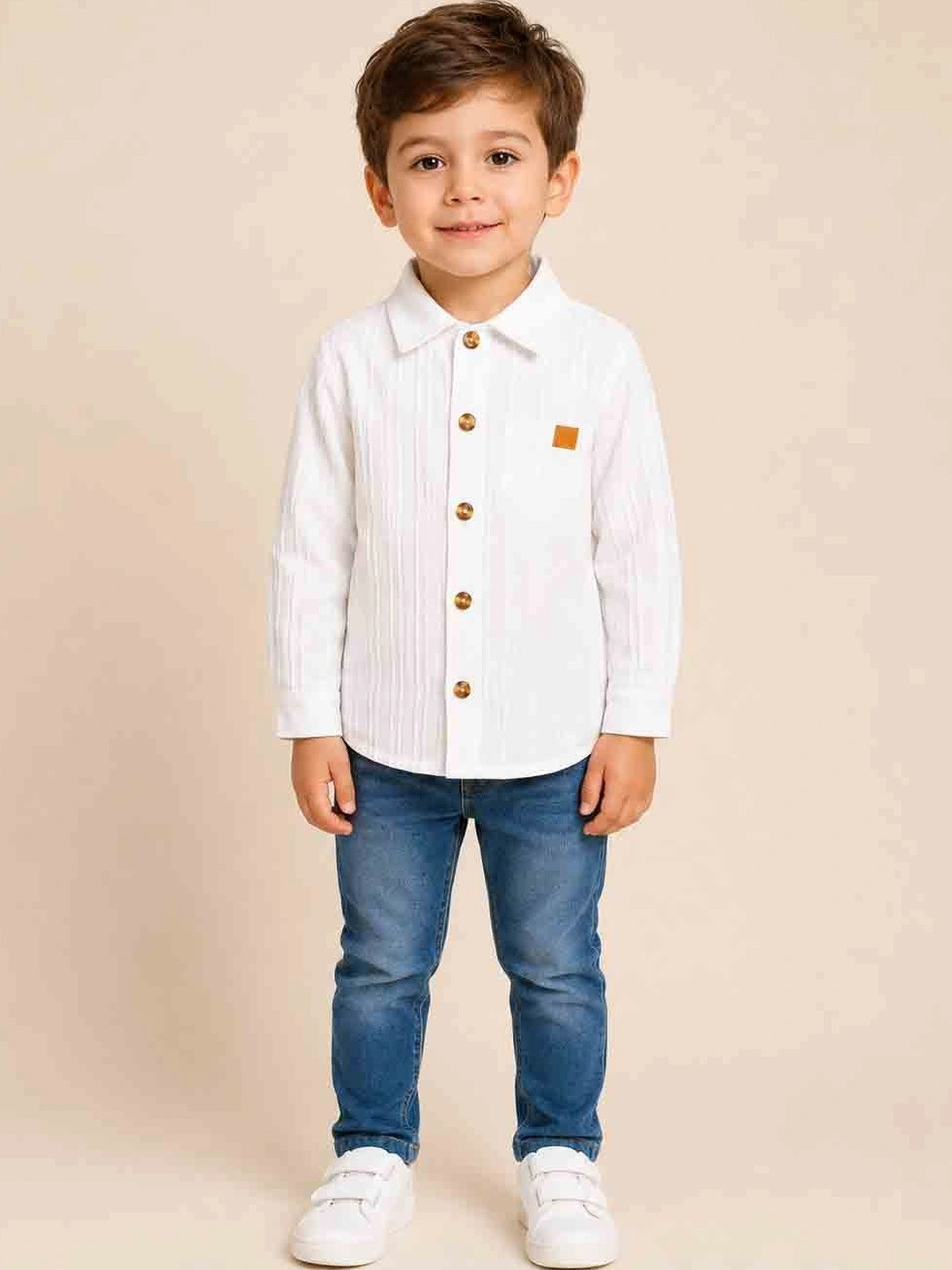 Parasense Boys Relaxed Casual Shirt