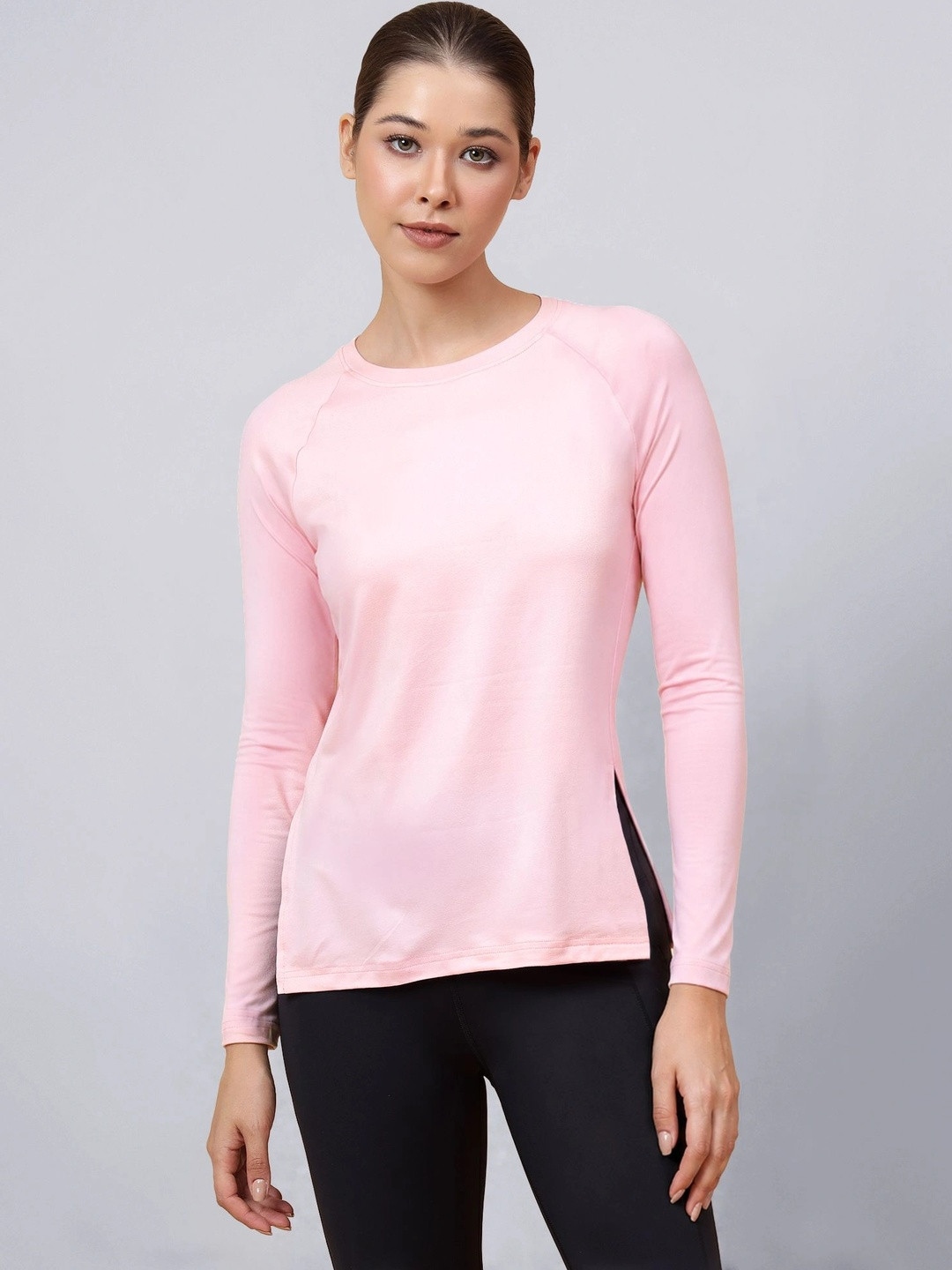 Fitkin Women Side Slit T-shirt