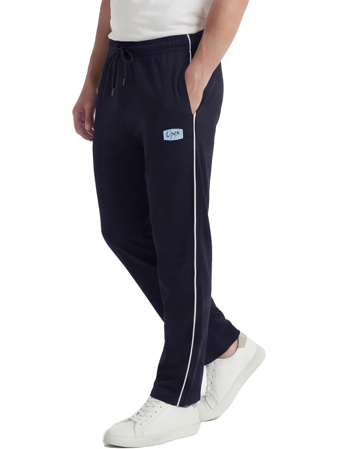 OPEX Men Regular Fit Brand Logo Training Track Pants