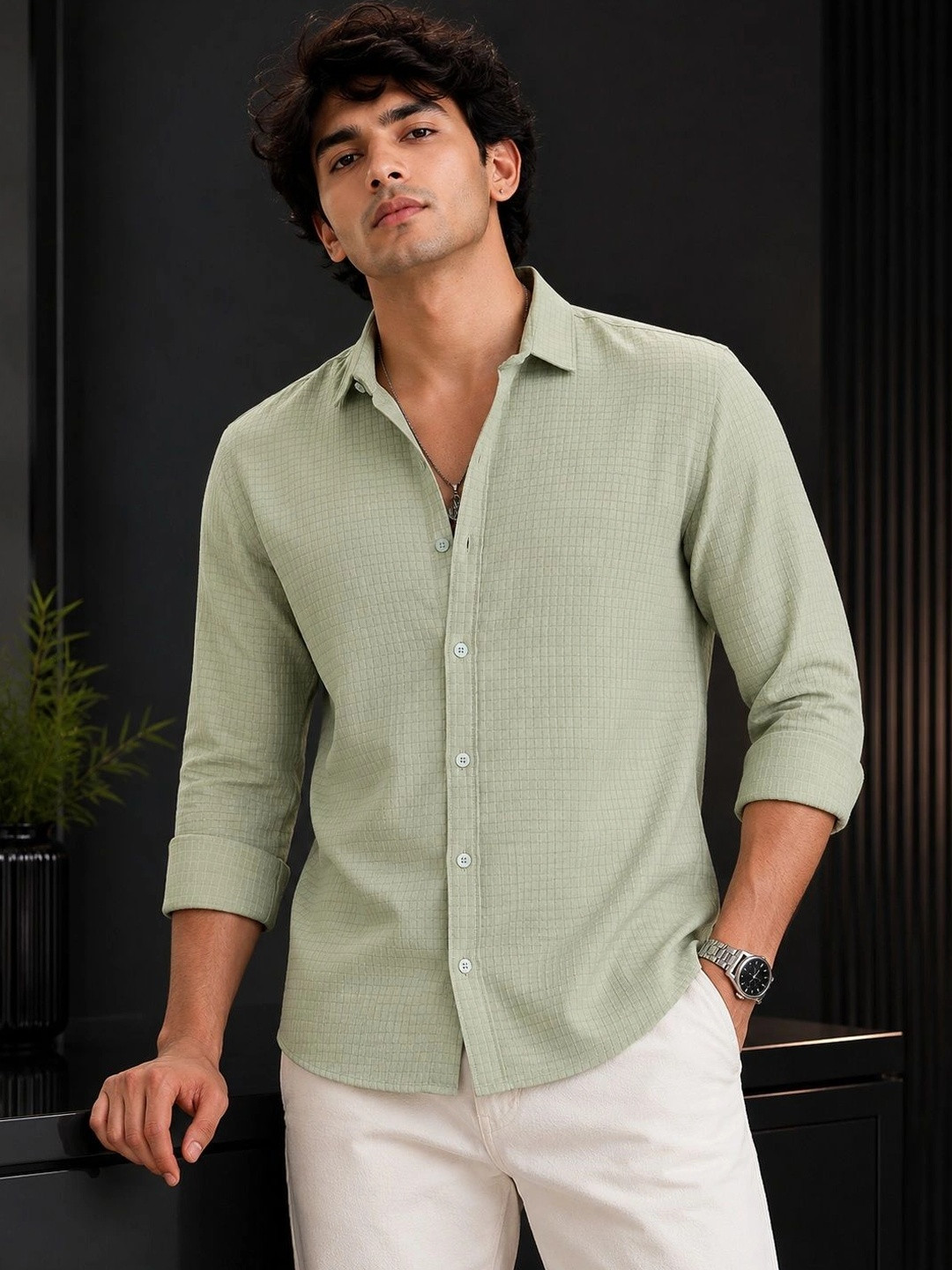 SZN Men Casual Shirt