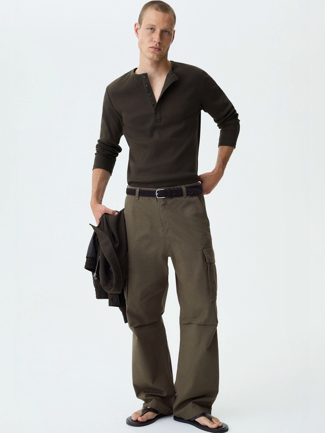 H&M Relaxed Fit Cargo Trousers