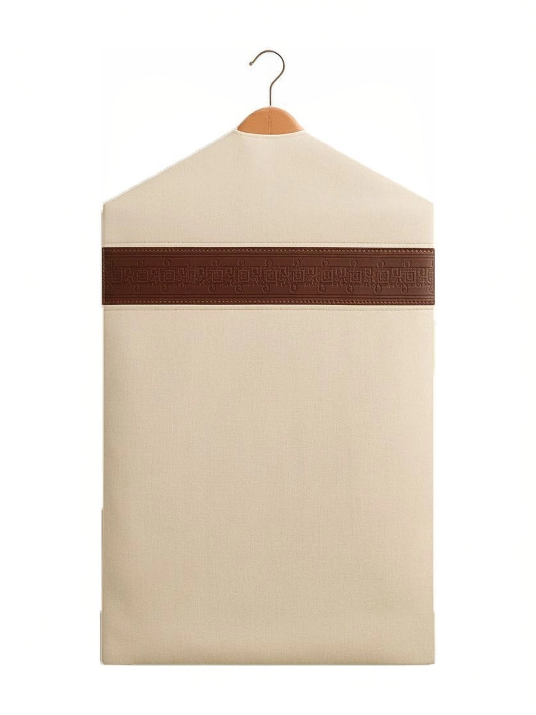 Ankit International Beige Hanging Cotton Saree Cover