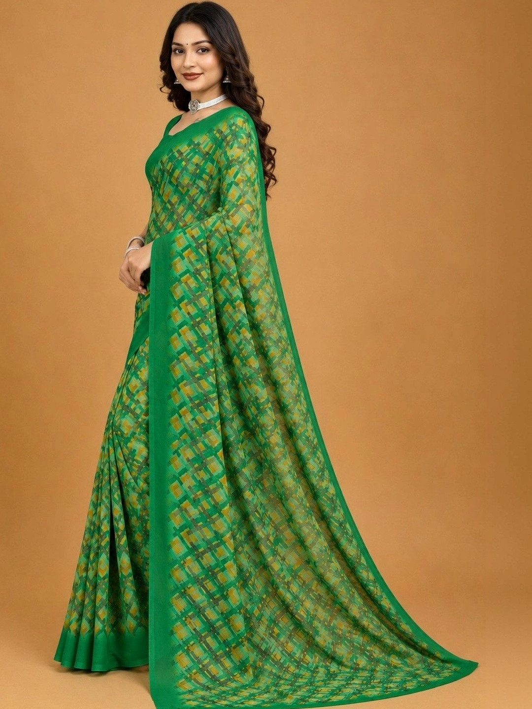 Tanuza Fashion Pure Georgette Saree