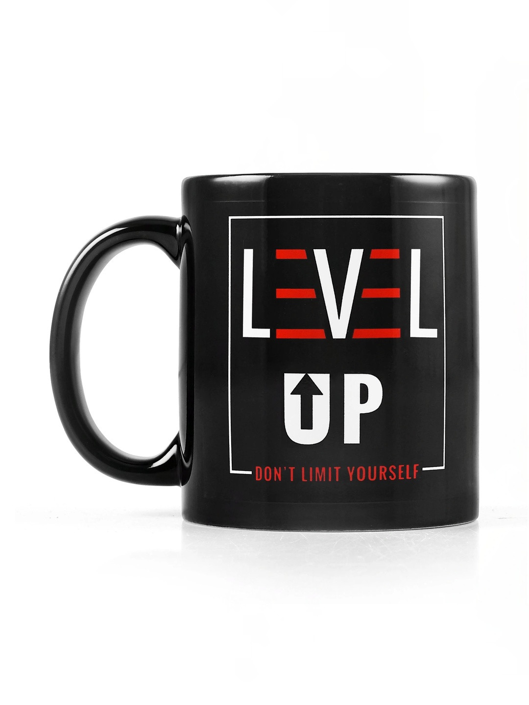 Hero MotoCorp Black & Red Text or Slogans Printed Ceramic Glossy Mugs Set of Cups and Mugs