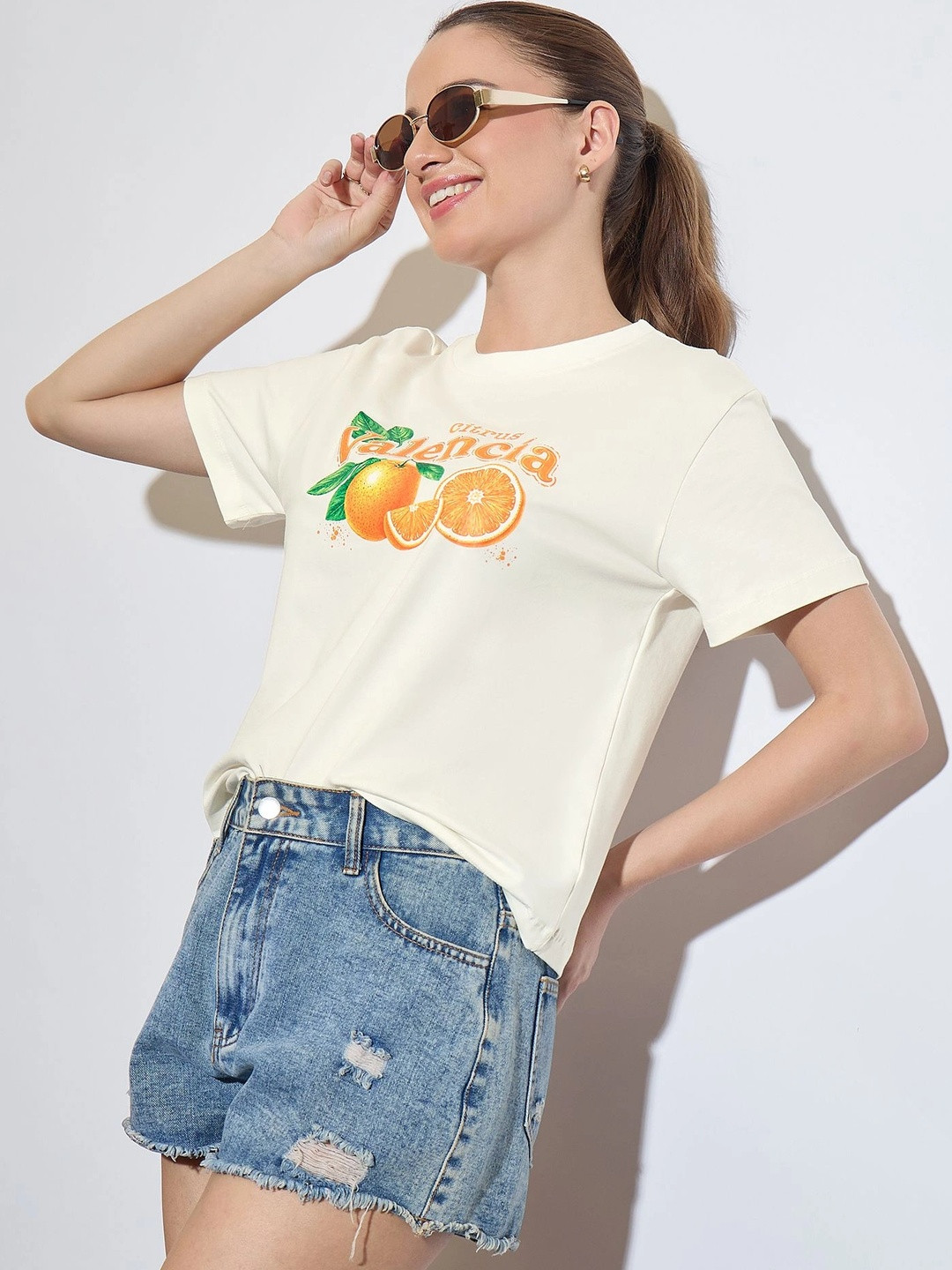 Nun Women Typography Printed T-shirt