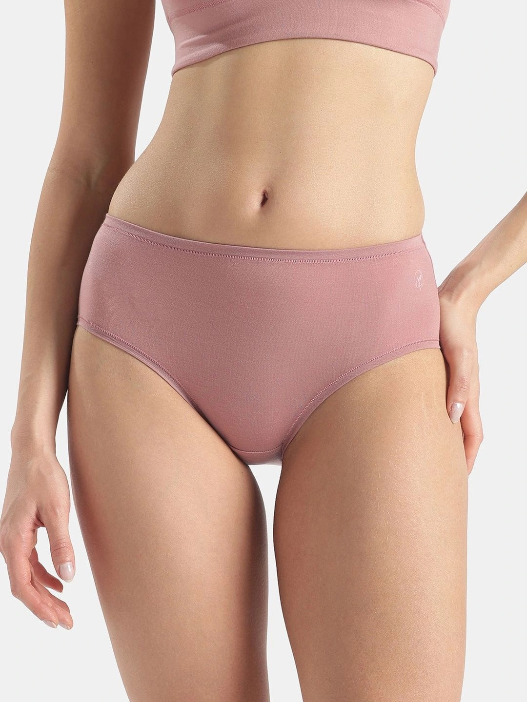 Jockey High Coverage Tencel Lyocell Stretch High Waist Hipster With StayFresh Treatment - JW02