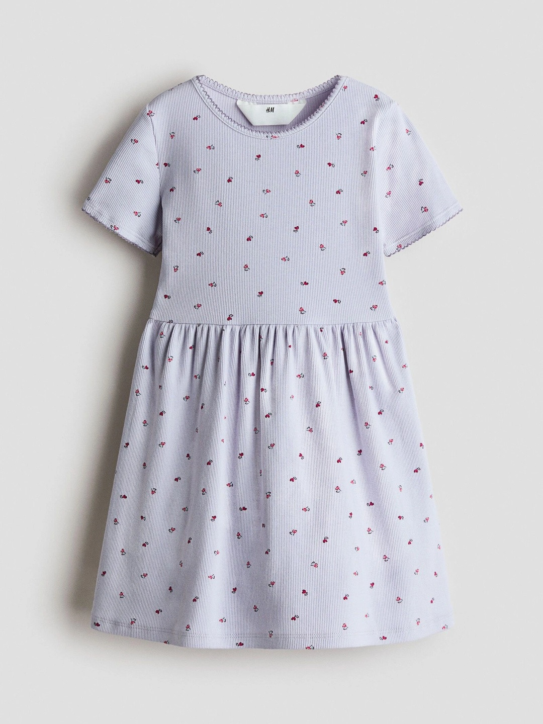 H&M Printed Cotton Dress