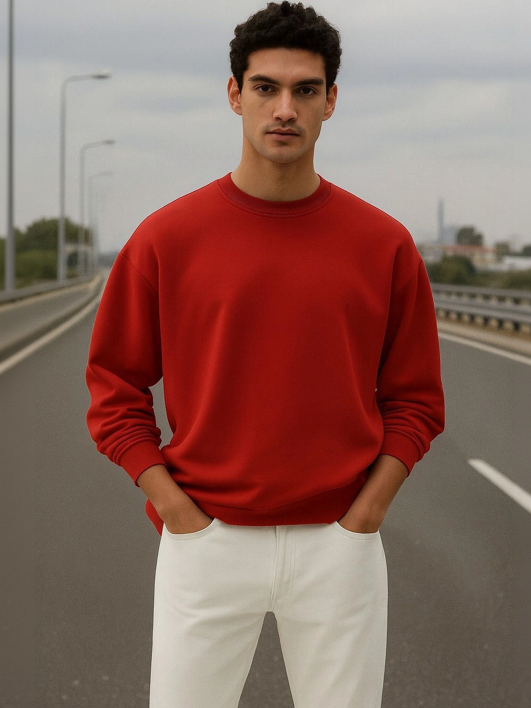 MIRAVUE Men Sweatshirt