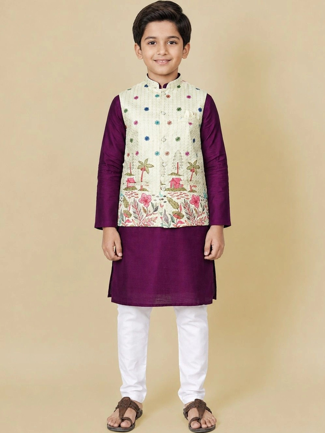 ELYXAROSE Boys Regular Kurta with Pyjamas