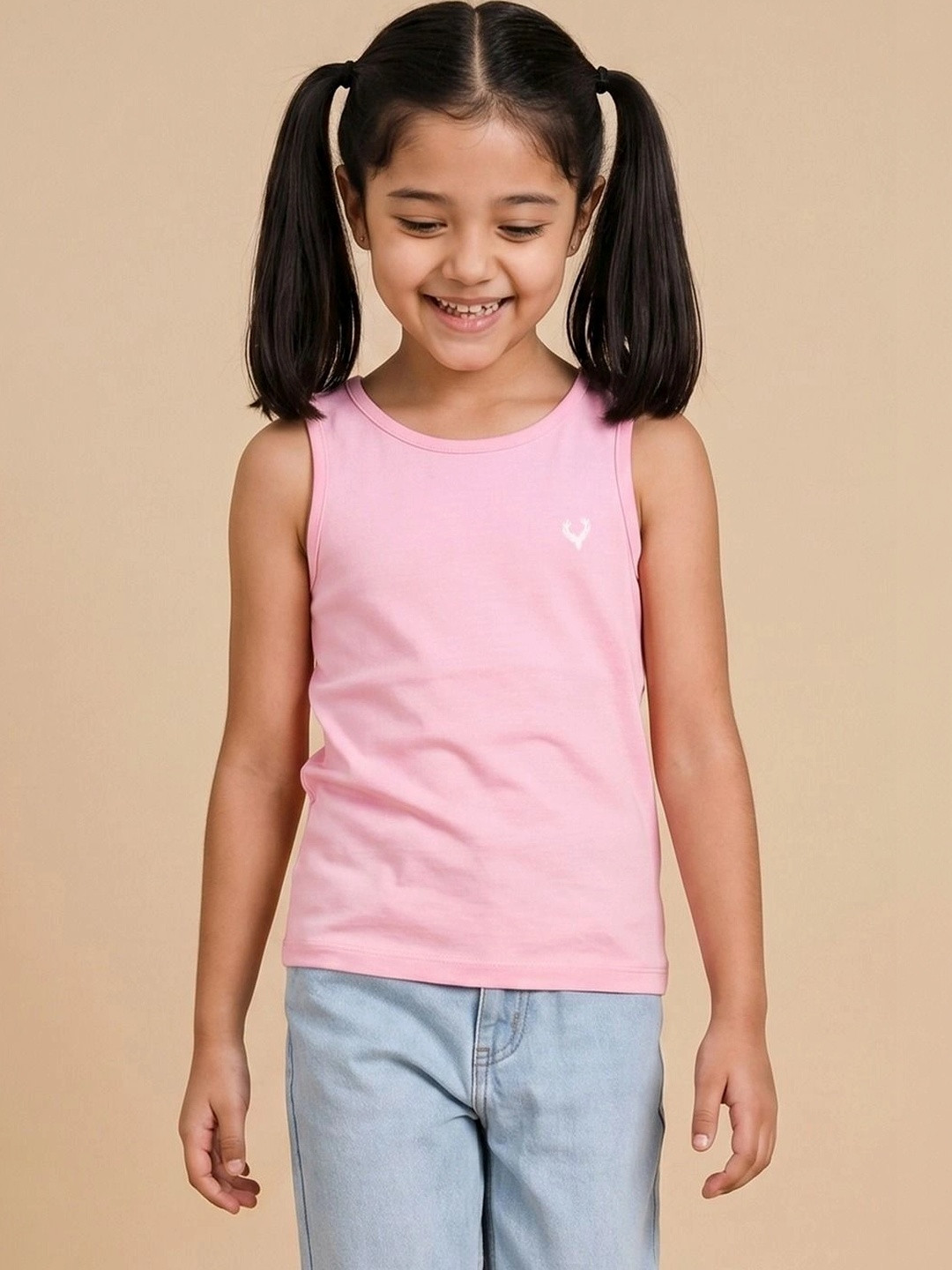 Allen Solly Junior Girls Acrylic Tank Top