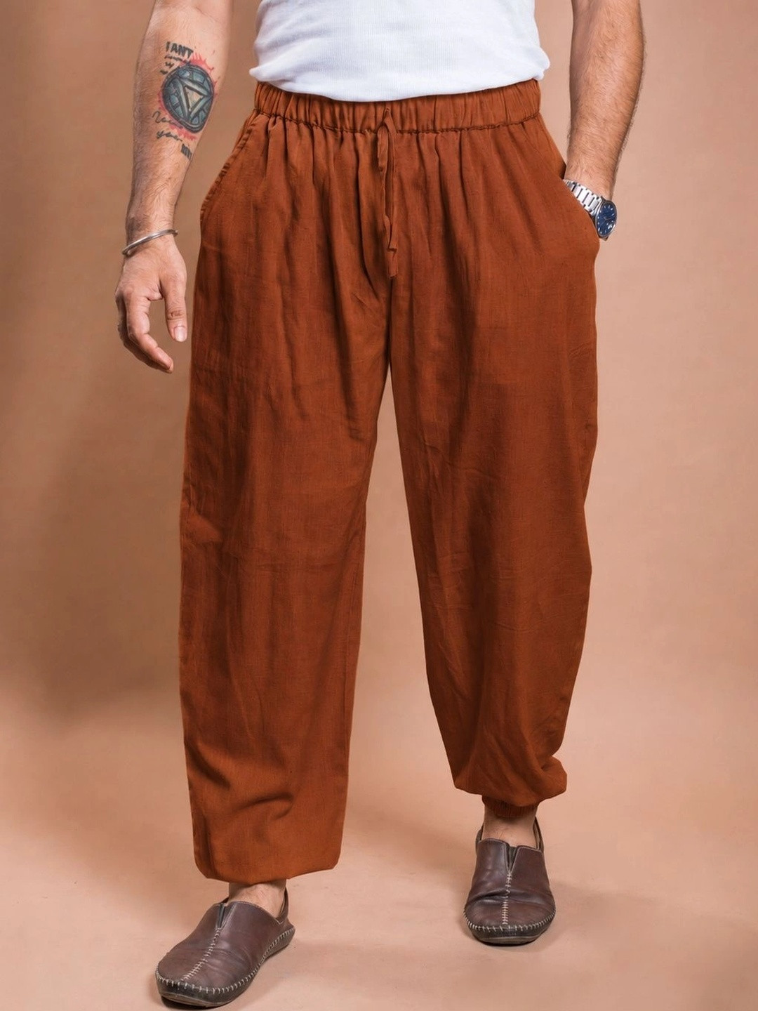 Earthyfits Unisex Loose Fit Harem Pants