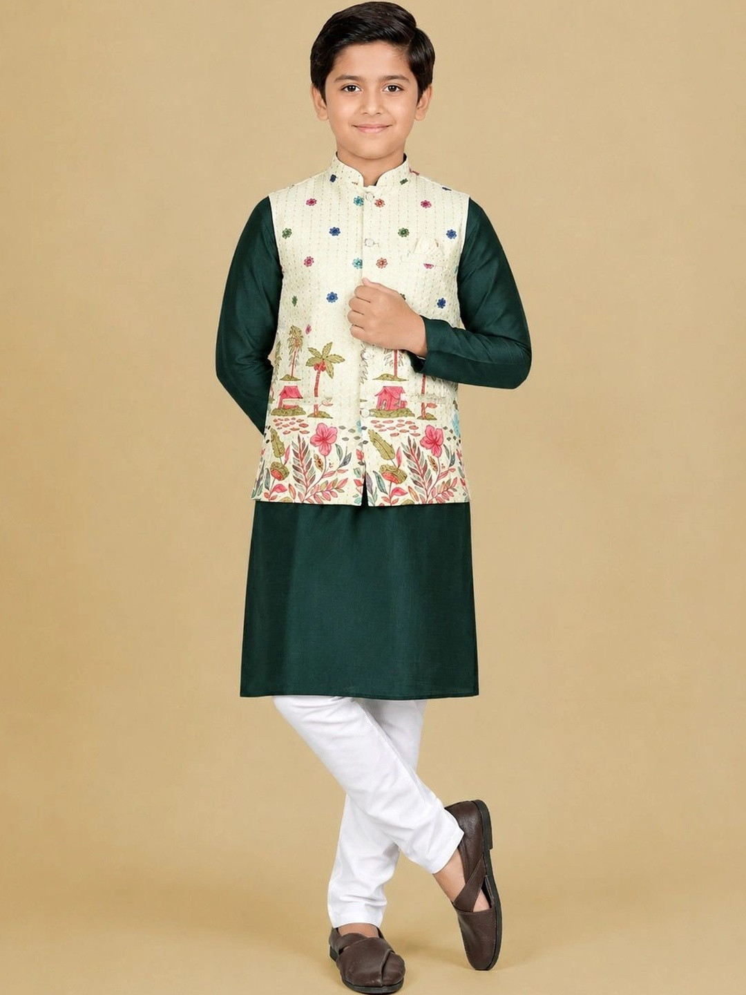 ELYXAROSE Boys Regular Kurta with Pyjamas