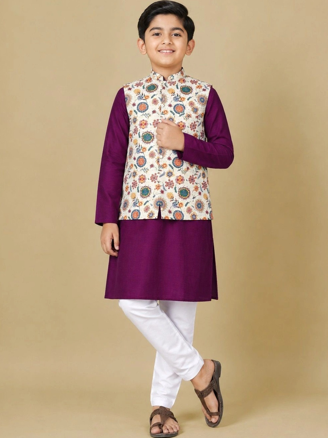 ELYXAROSE Boys Regular Kurta with Trousers