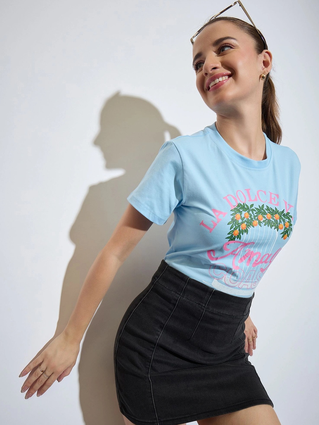 Nun Women Printed T-shirt