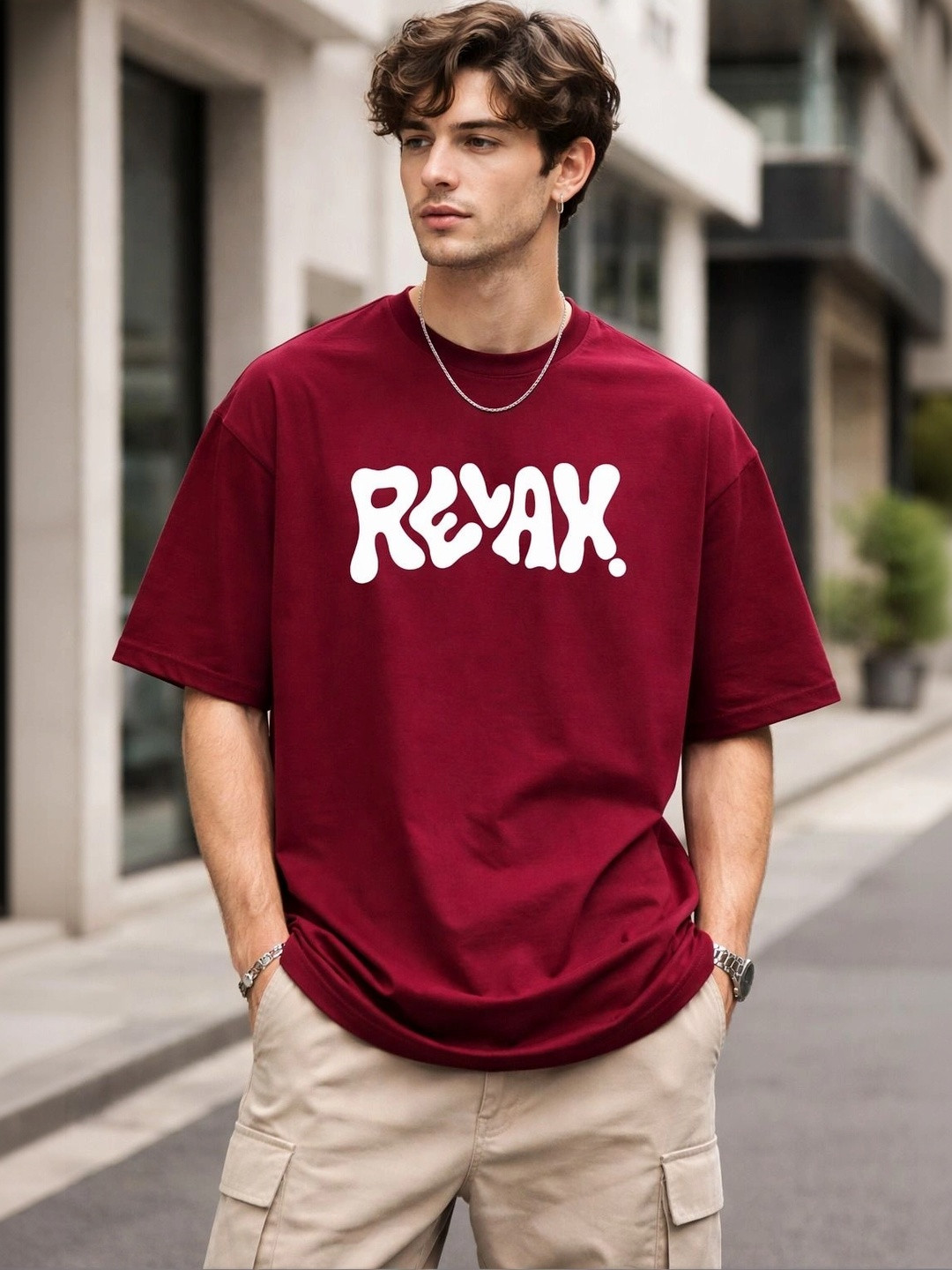 Moda Rapido Men Typography Printed T-shirt