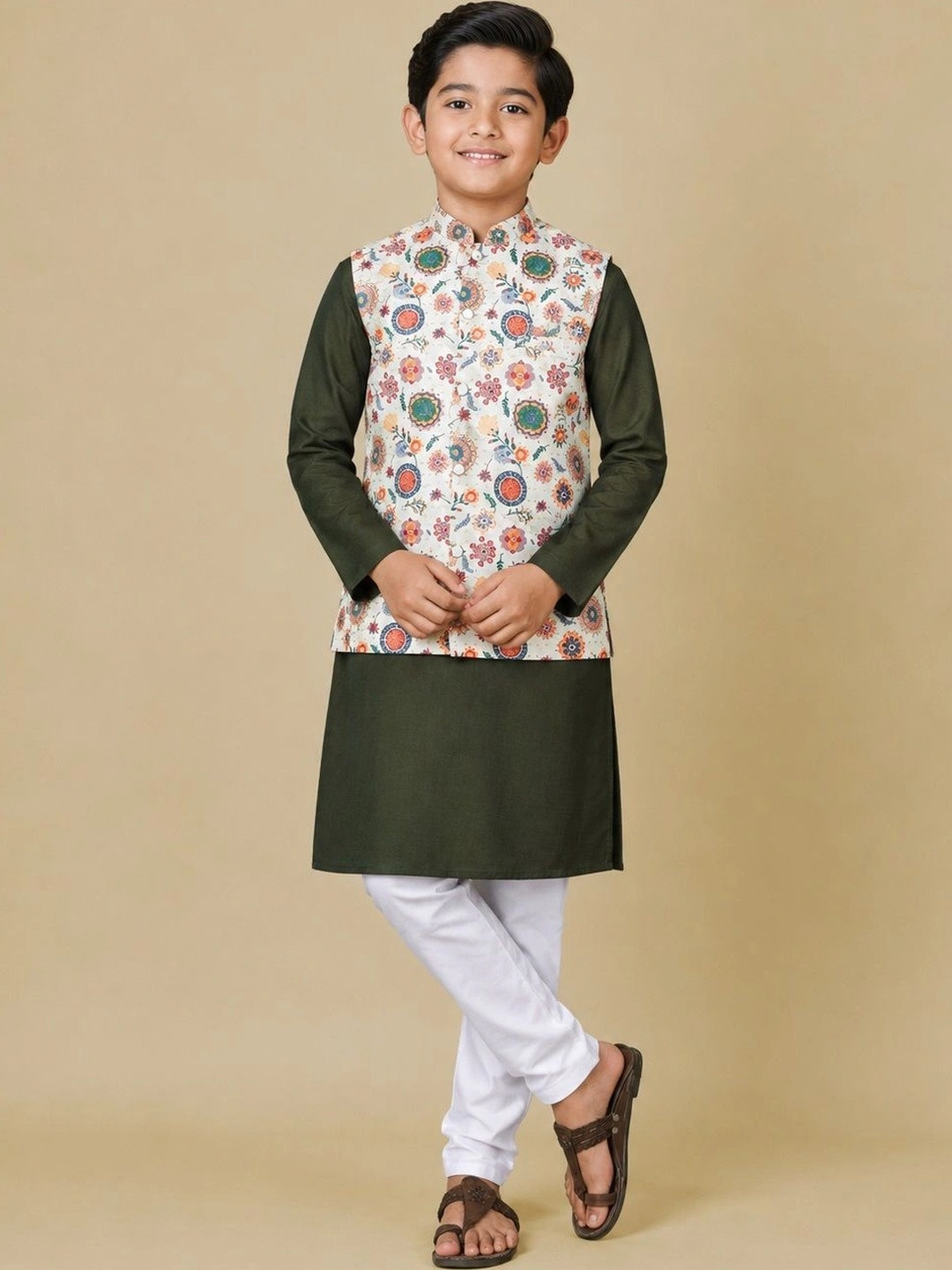 ELYXAROSE Boys Regular Kurta with Pyjamas