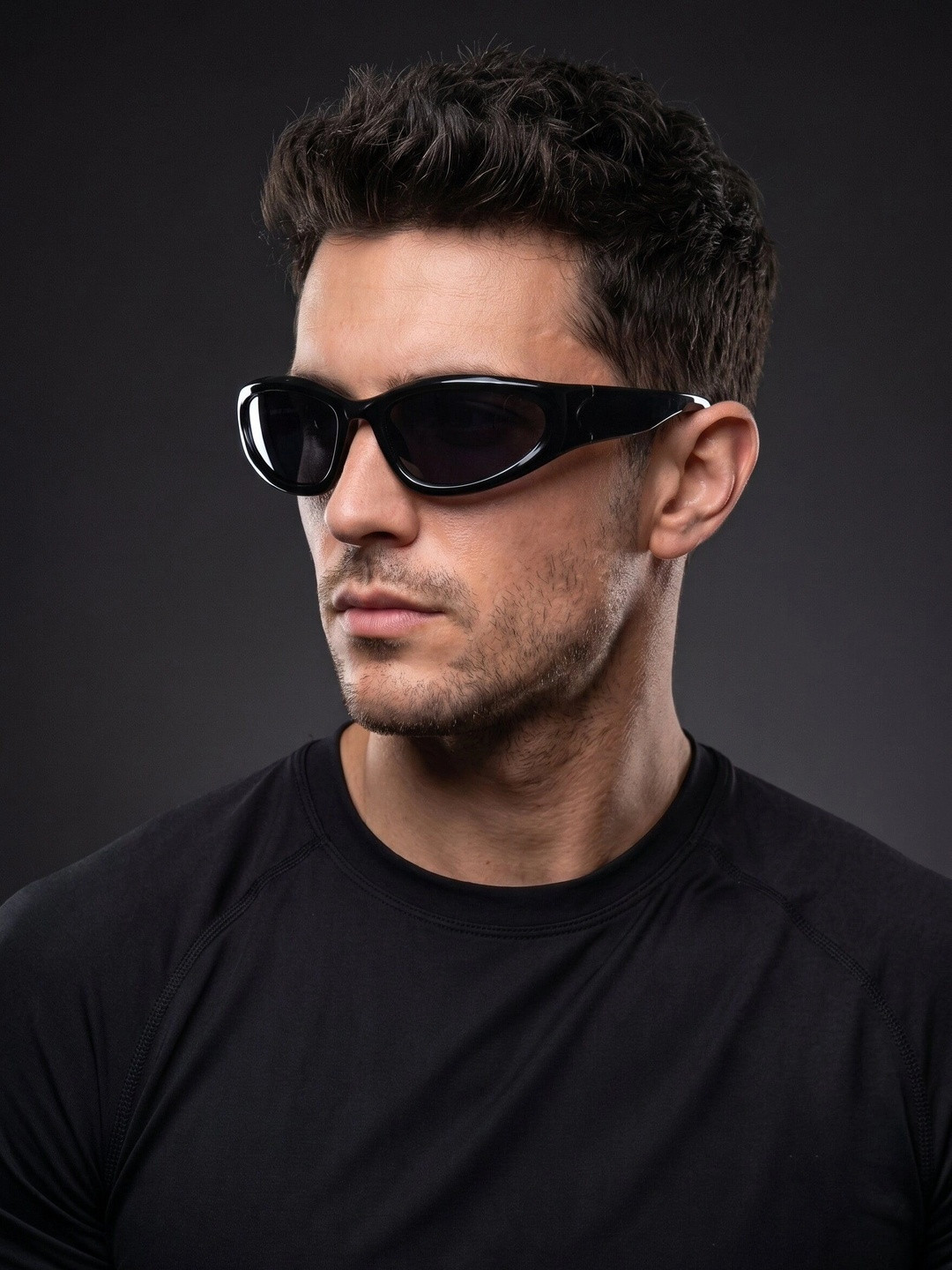 RORCE Unisex Rectangle Sunglasses with UV Protected Lens