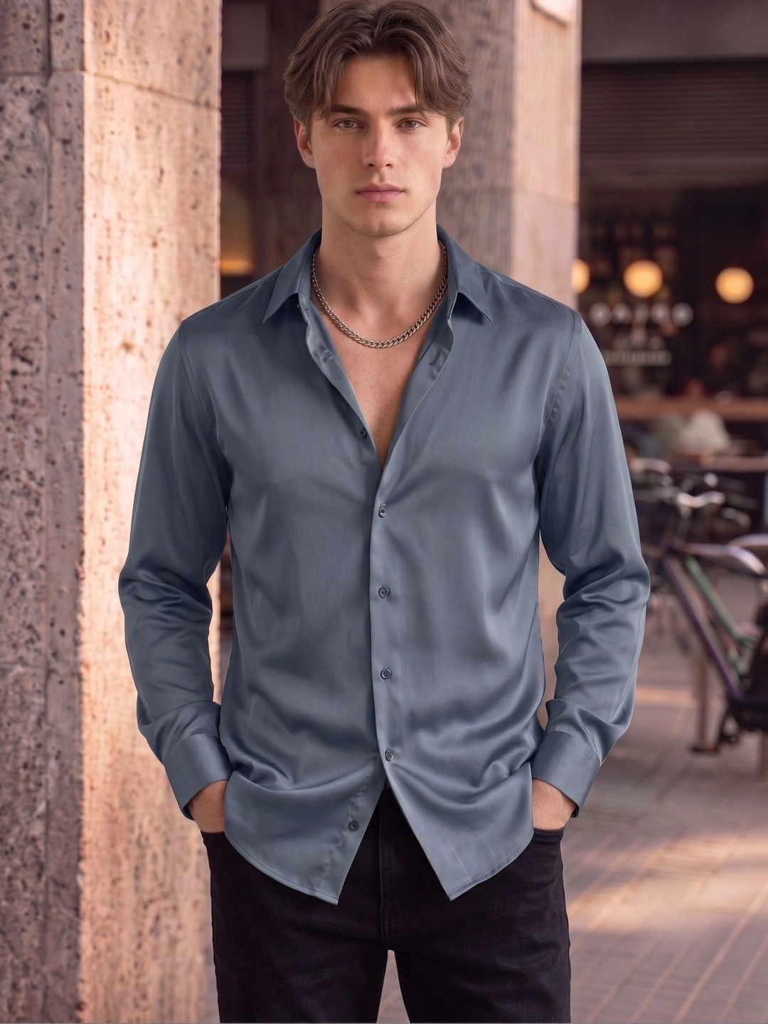 MACSIVO Men Standard Casual Shirt