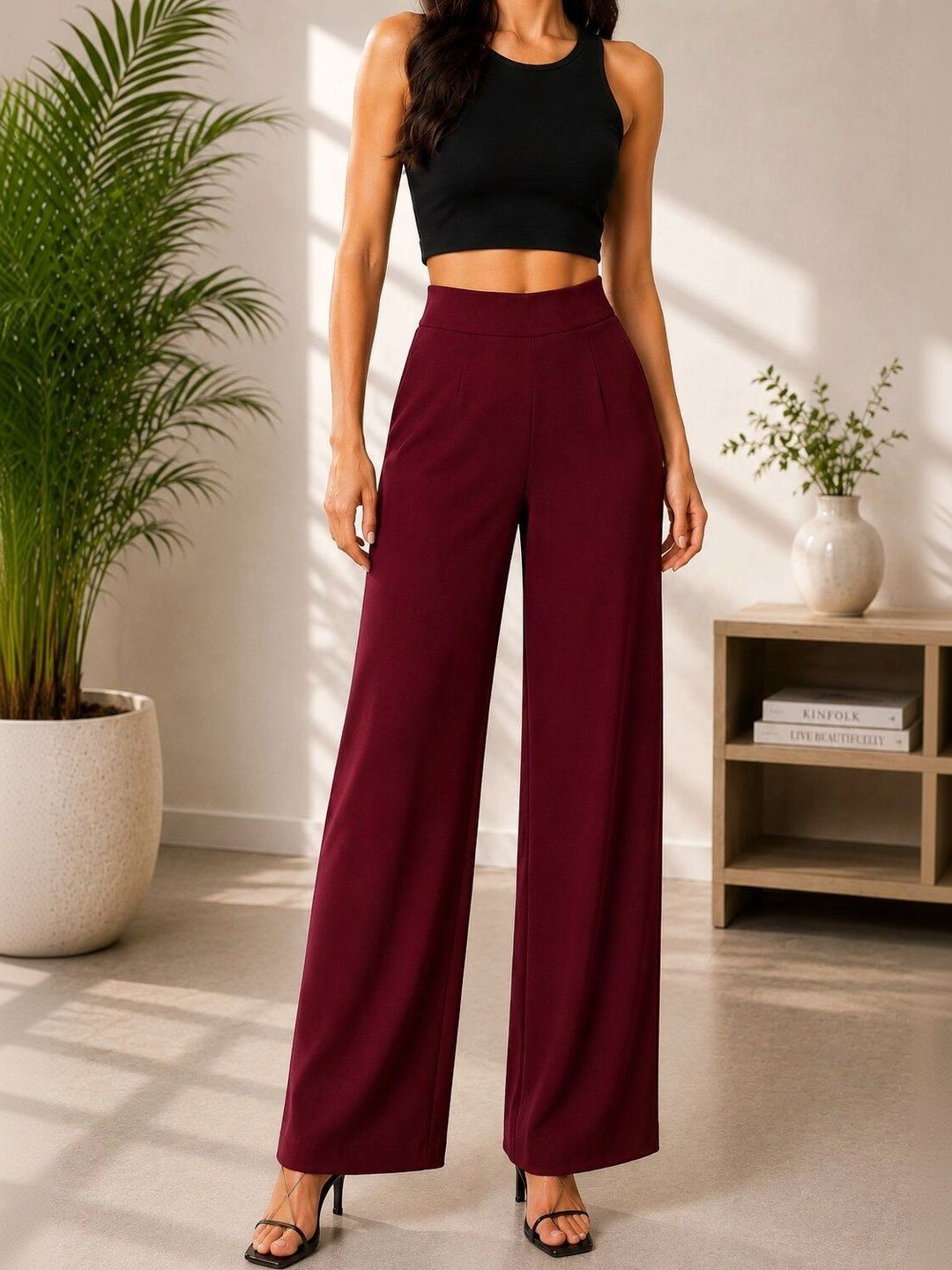 Zeavi Women Comfort High-Rise Trousers