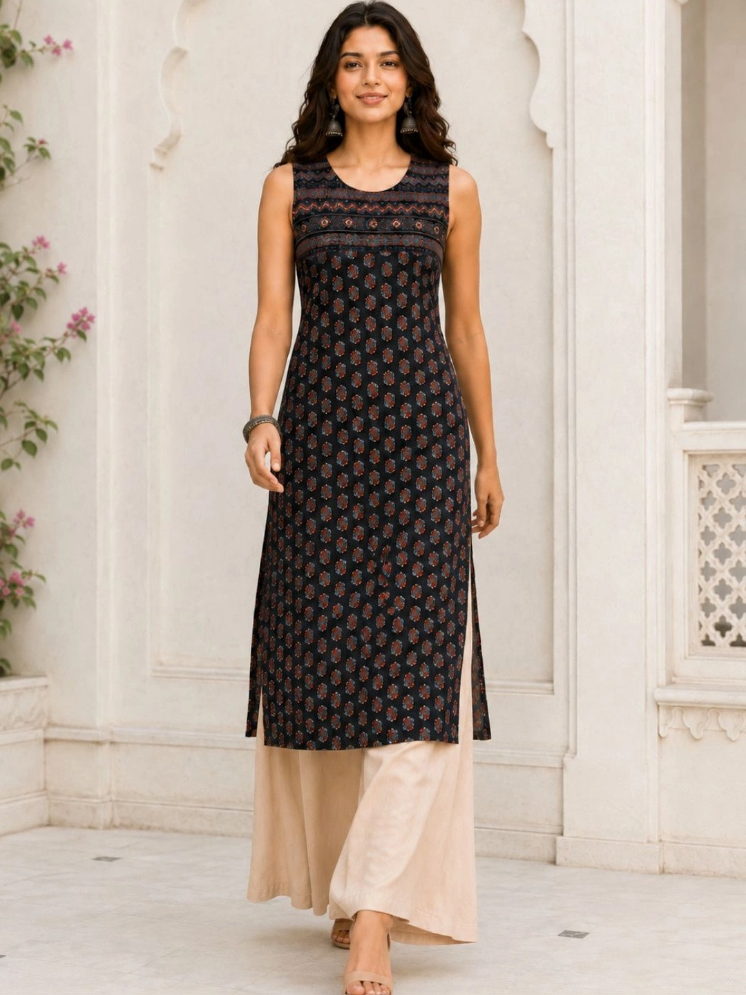 KALINI Women Ethnic Motifs Printed Indie Prints Kurta
