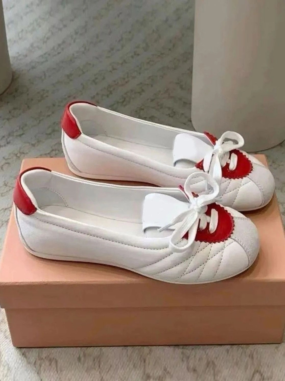 Street Style Store Women Textured PU Sneakers