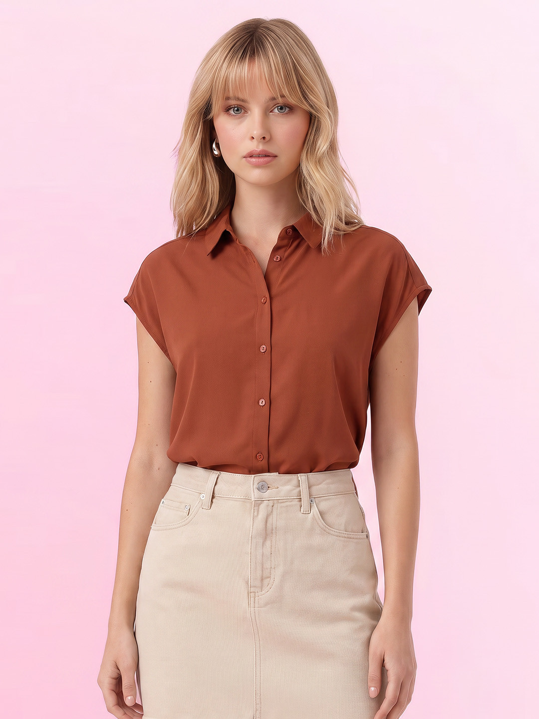 DressBerry Extended Sleeve Casual Shirt