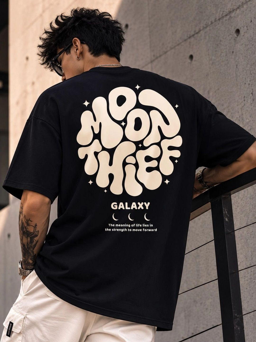 Y2 Y TWO DESIGNS Men Typography Printed T-shirt