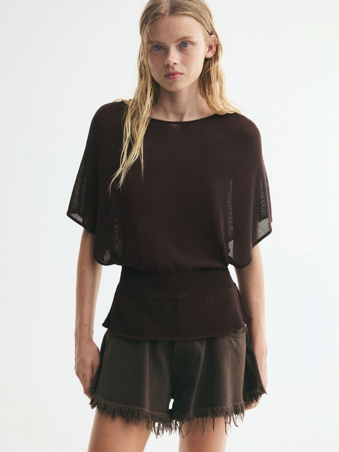 H&M Kimono Sleeve Top