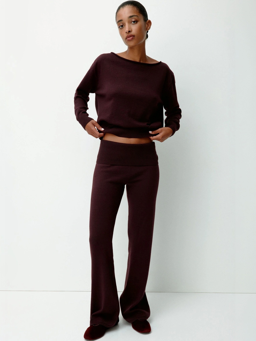 H&M Knitted Yoga Pants