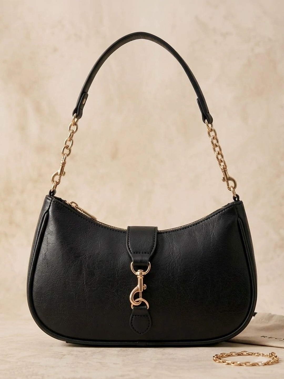 AshcrafZee Textured PU Sling Bag