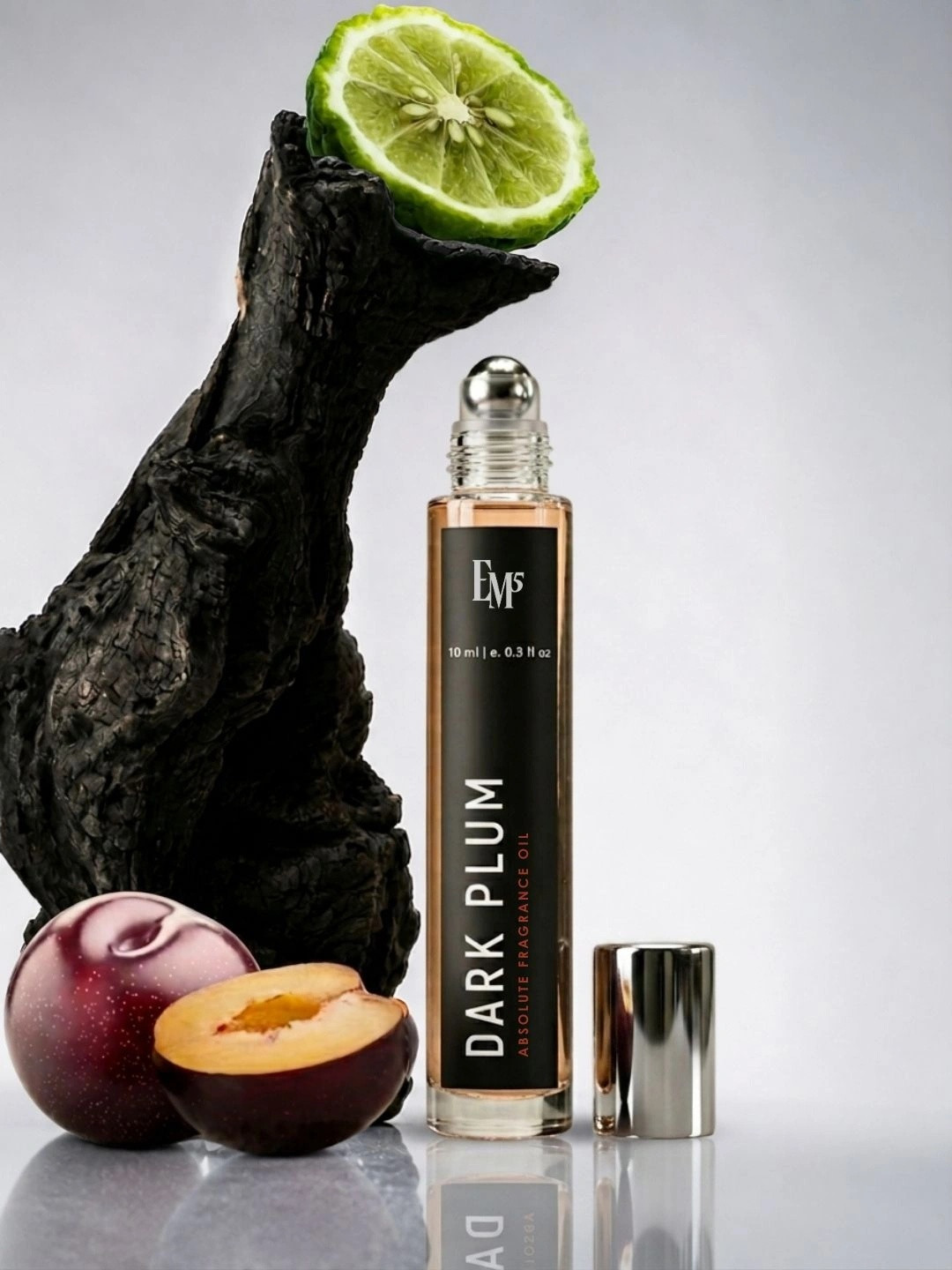 EM5 Dark Plum Long Lasting Eau De Roll-On Parfum - 10 ml
