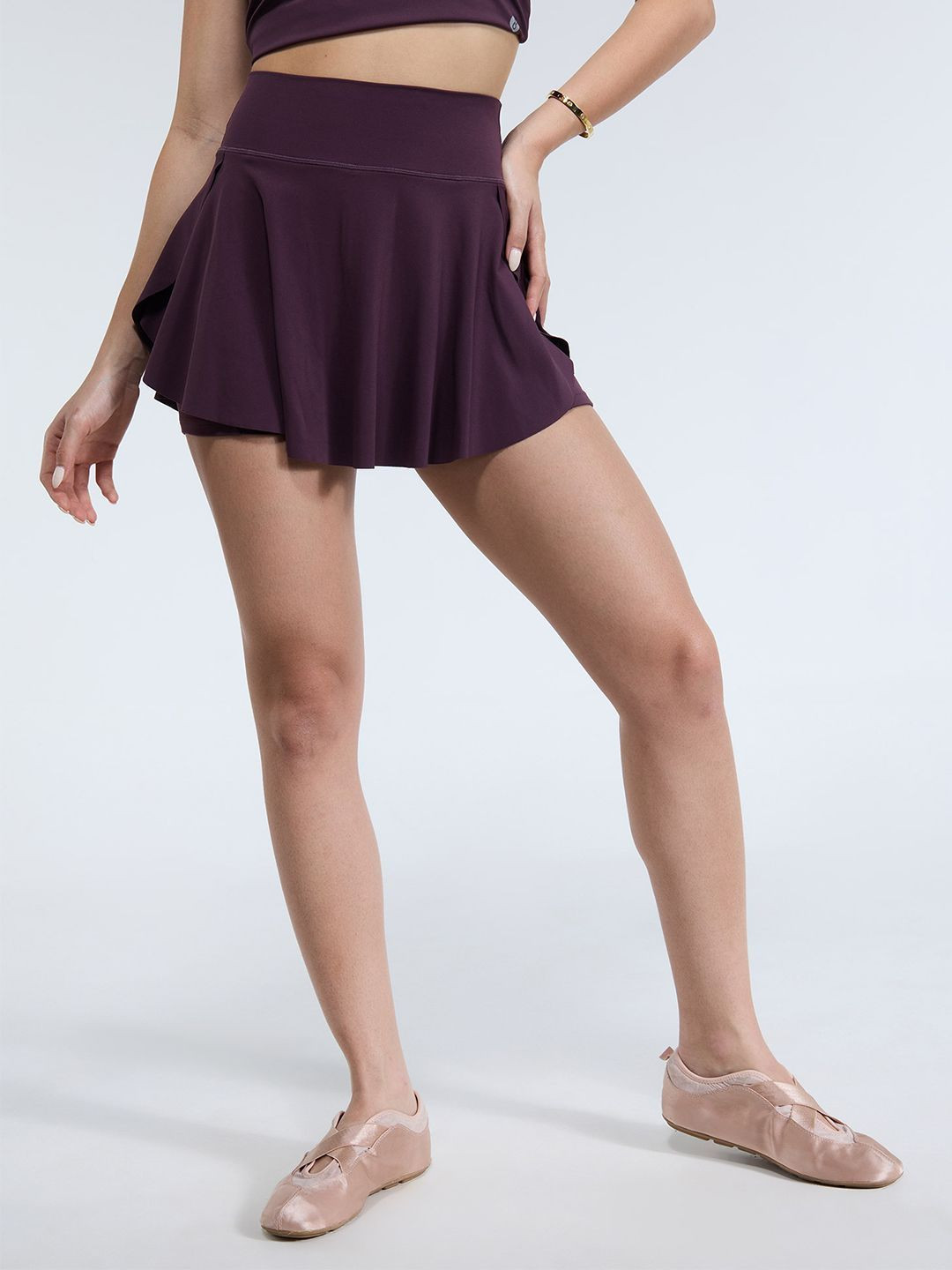 CAVA Wine Swirl Tennis Skorts