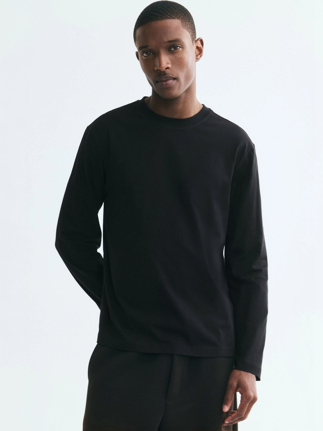 H&M Regular Fit Jersey Top - Image 1