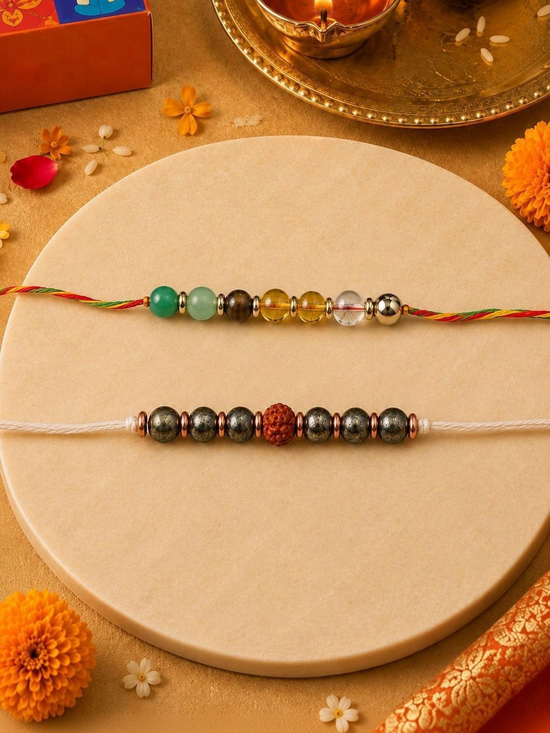 Astroyogi Dhan Vaibhav Rakhi Set
