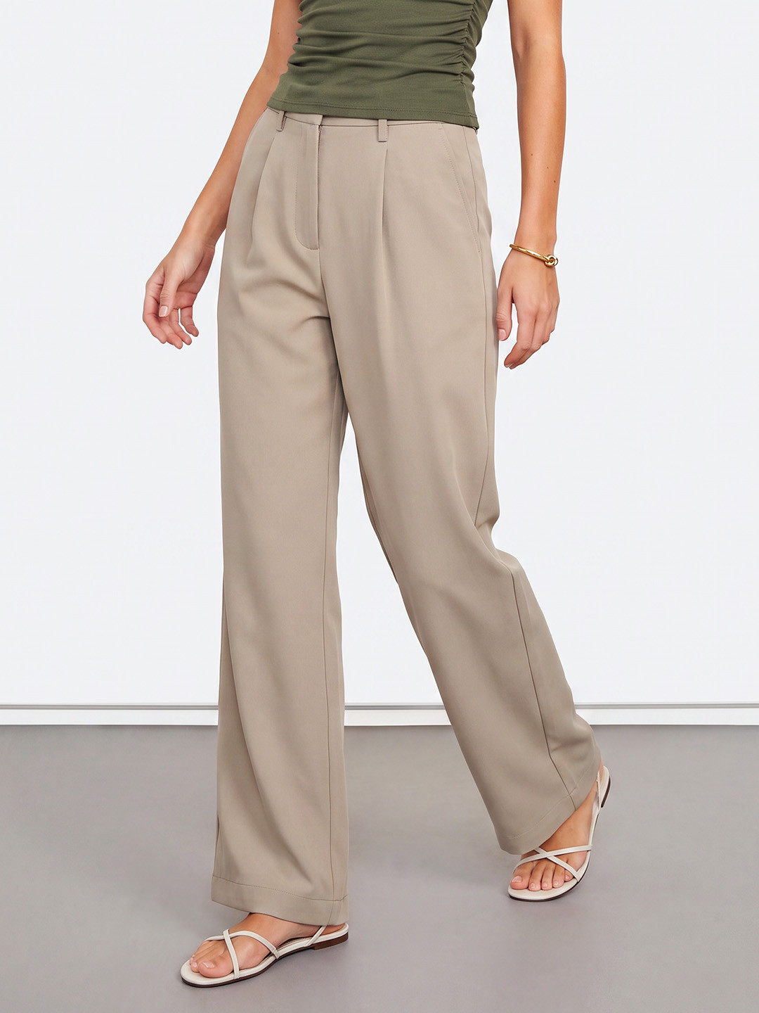Nautica Women Wide Leg Casual Trouser