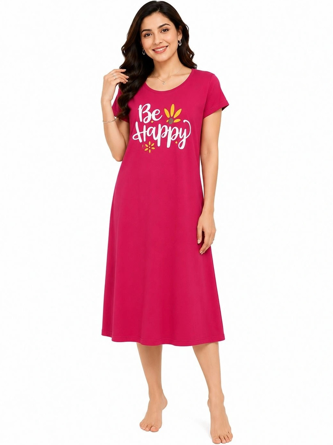 MONARCH EXPORTS Printed Nightdress