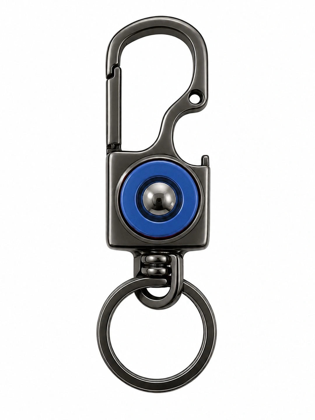 CONTACTS Metal Key Chain With Carabiner Clip