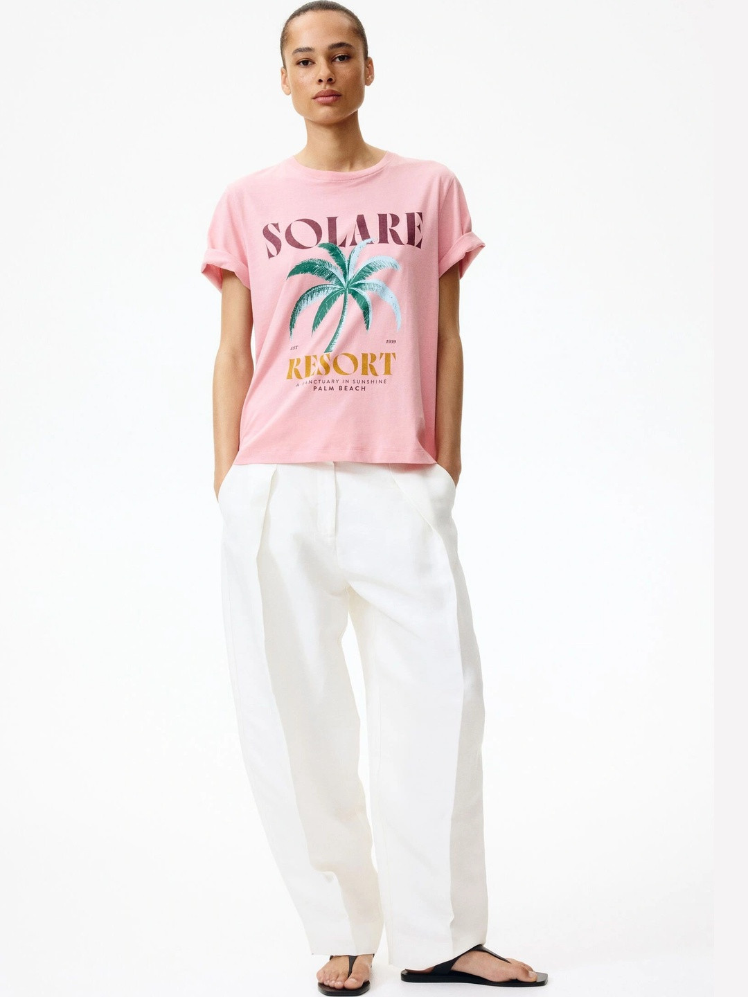 H&M Women Printed T-shirt