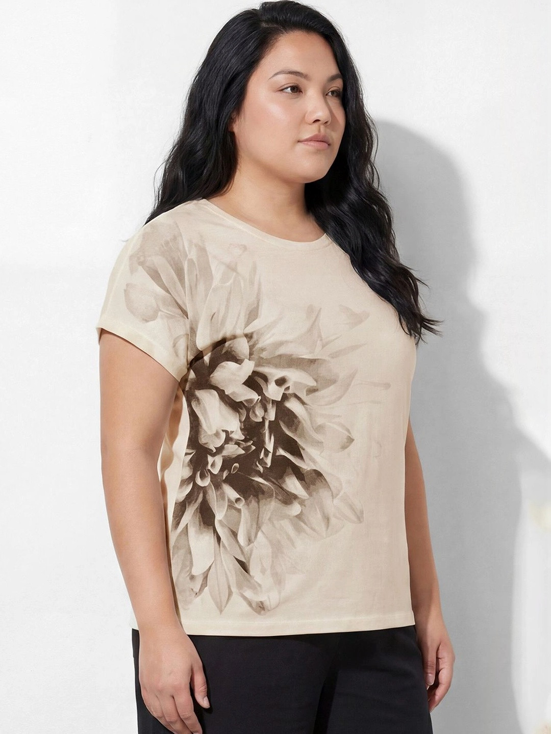 Nexus by Lifestyle Women Plus Size Printed T-shirt