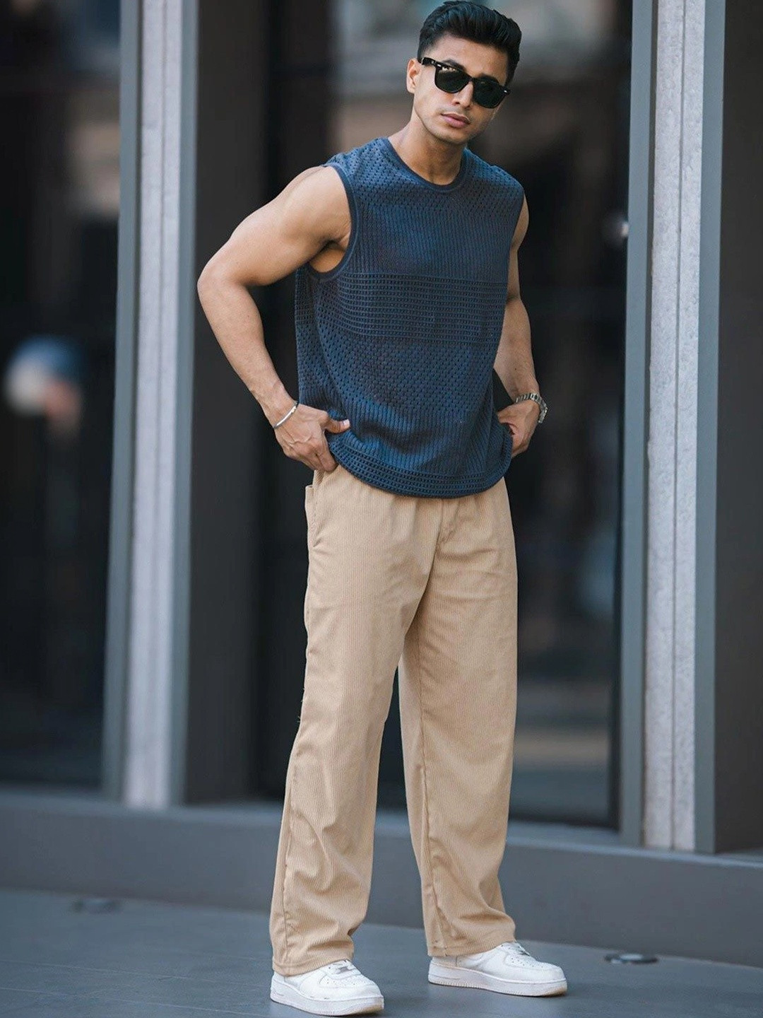 HERE&NOW Men Regular Fit Track Pants