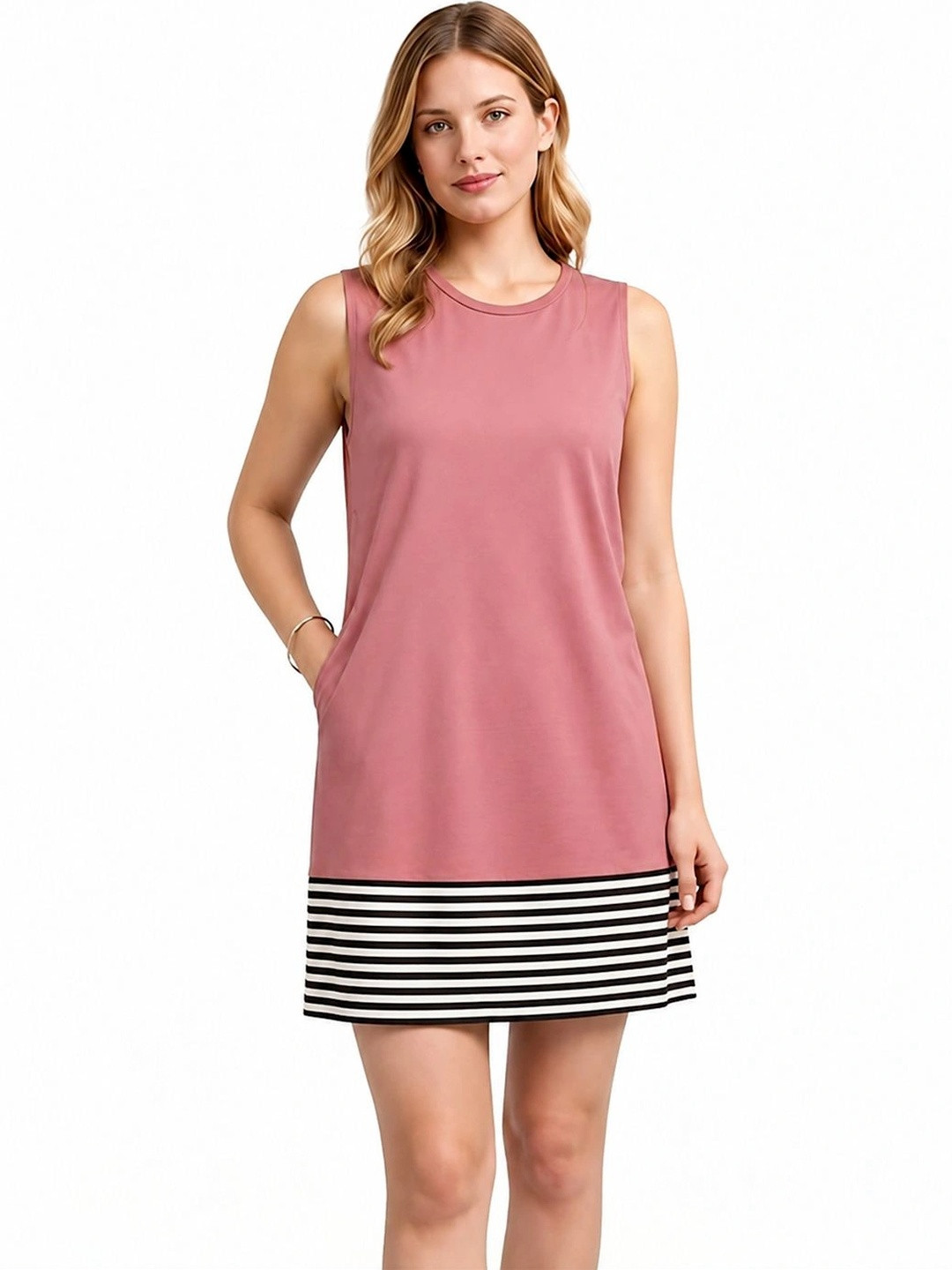 HM HUBB Colourblocked Dress