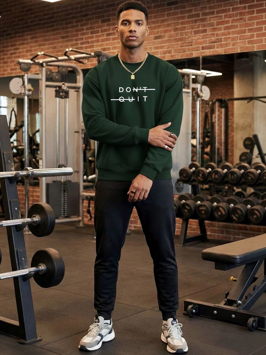 MIRAVUE Men Printed Sweatshirt