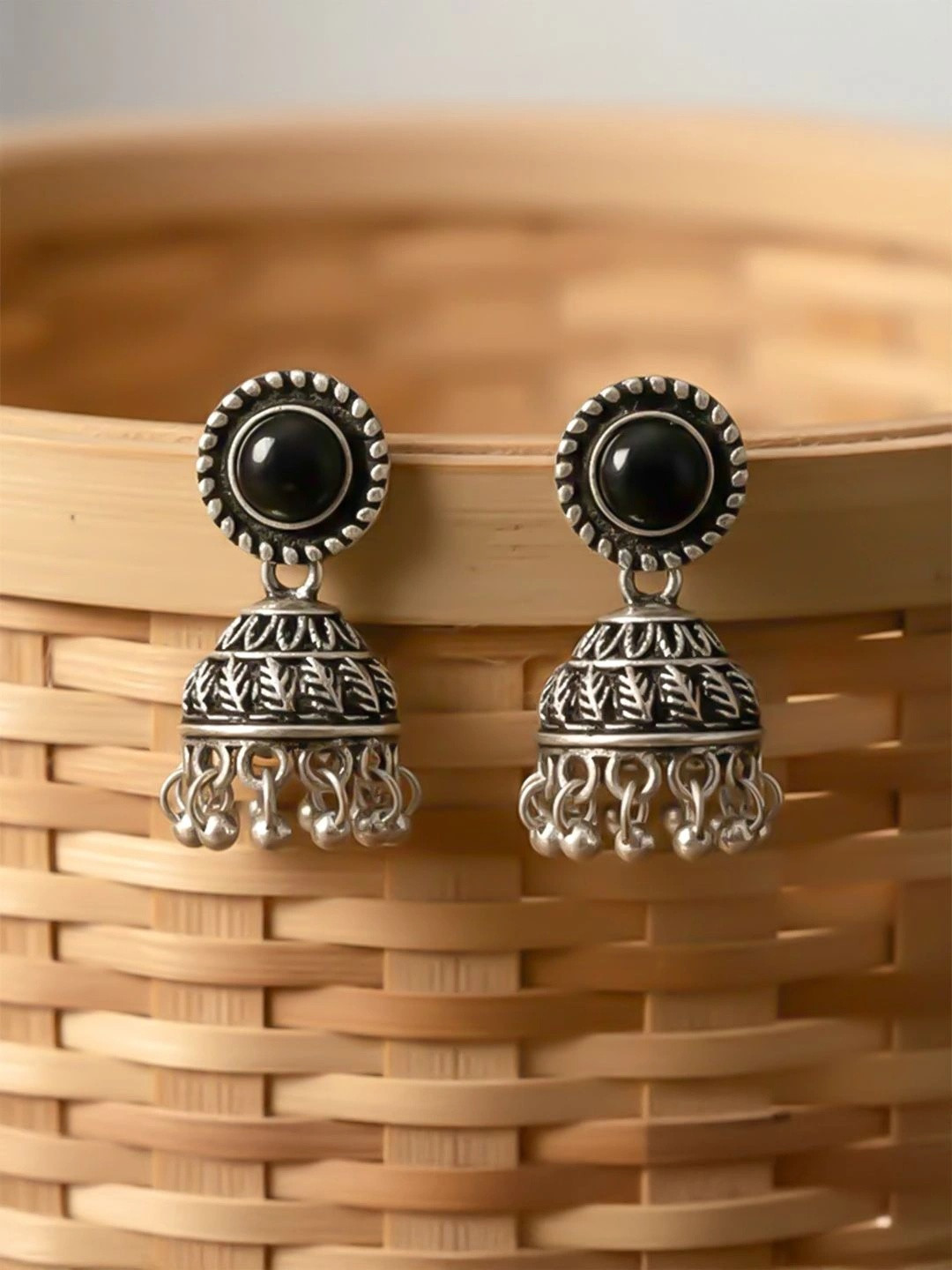 Stylishkudi Circular Jhumkas Earrings