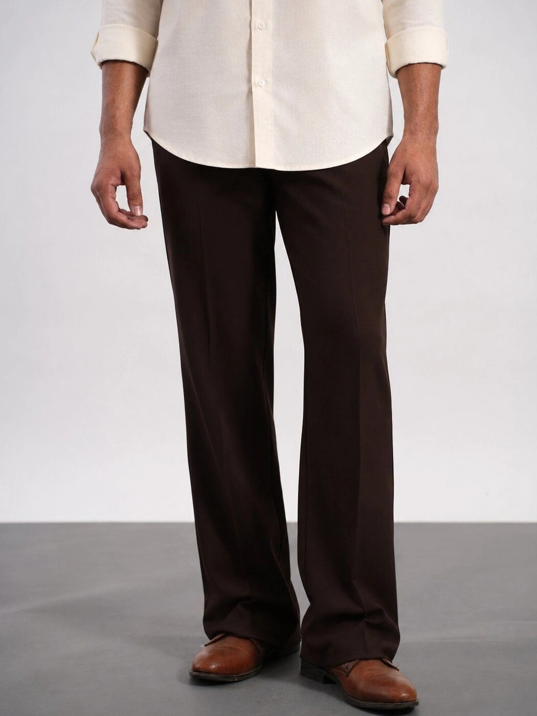SAINT PEACH Men's MId-Rise Bootcut Pant