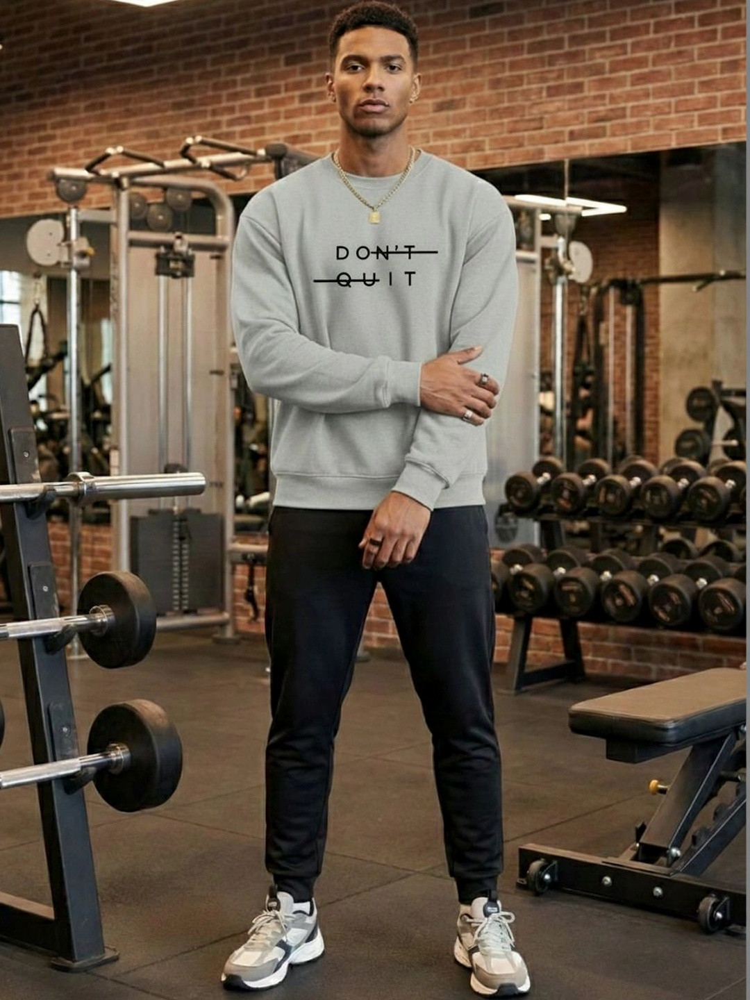 MIRAVUE Men Printed Sweatshirt