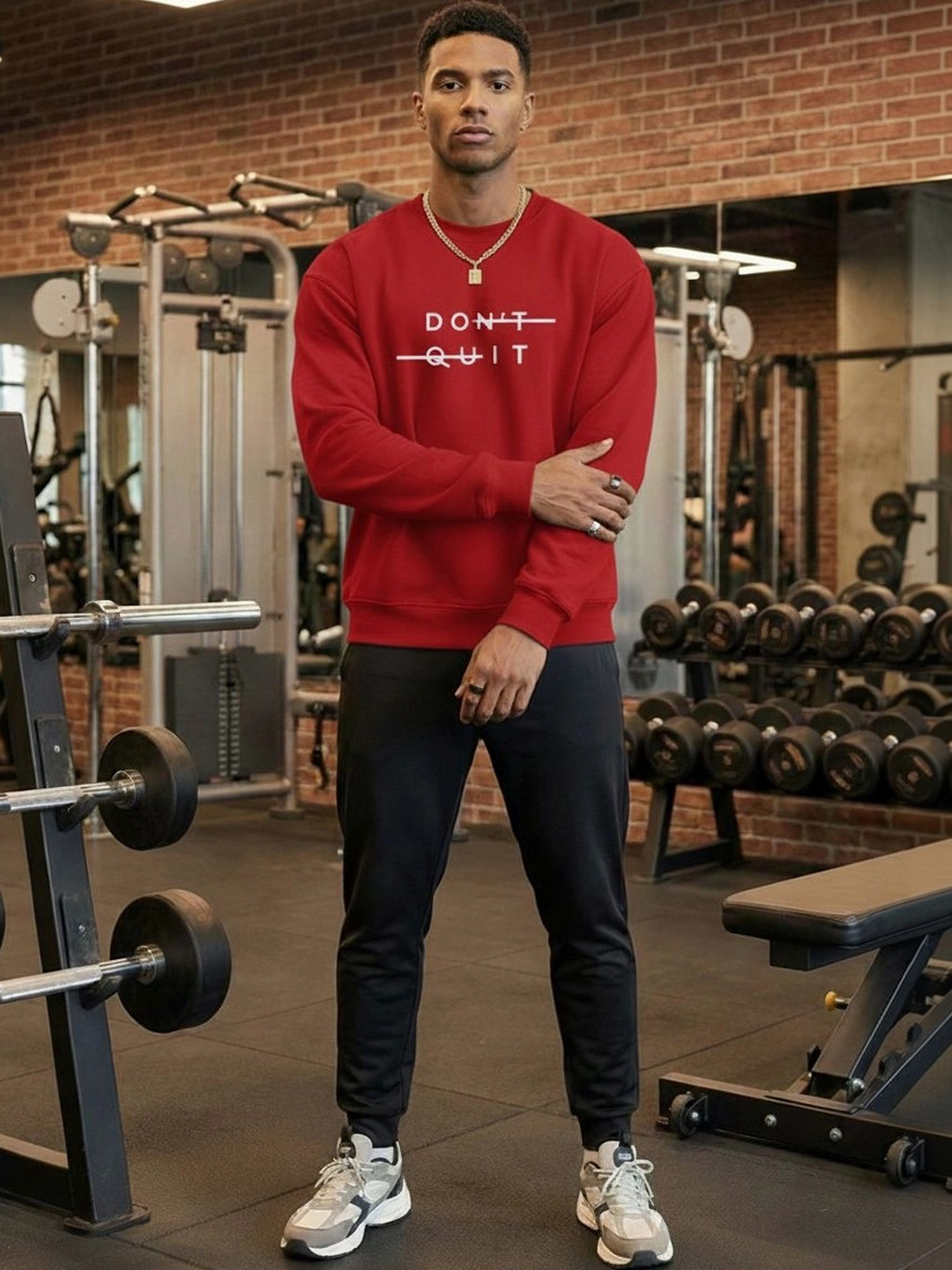 MIRAVUE Men Printed Sweatshirt