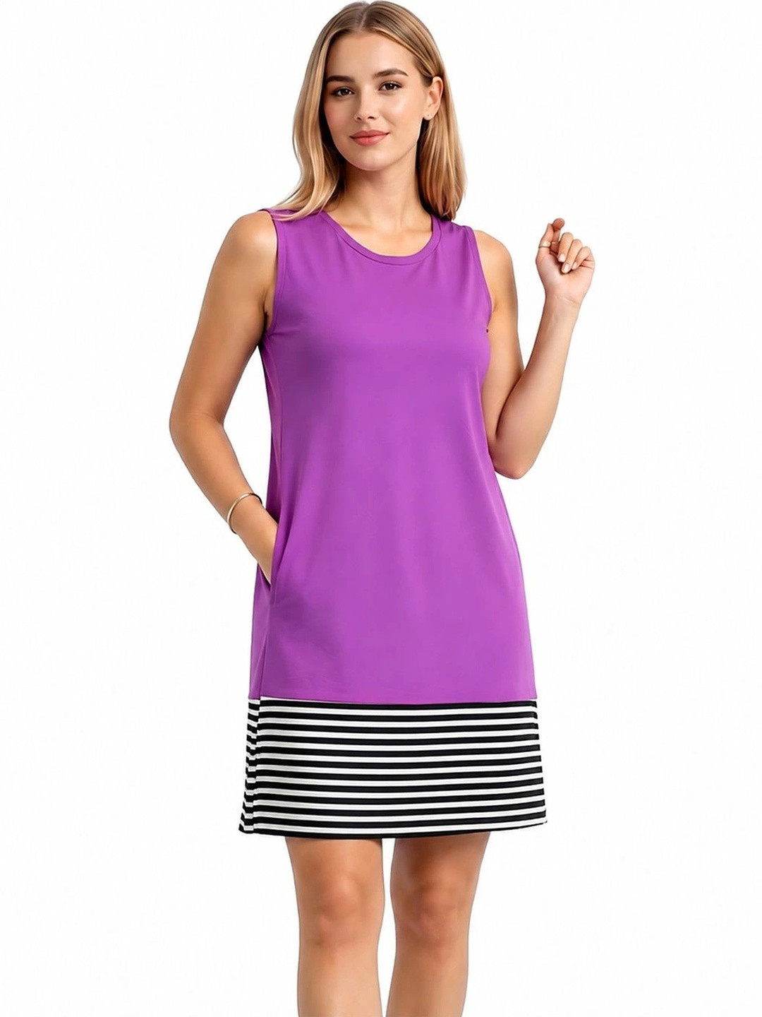 HM HUBB Colourblocked Dress