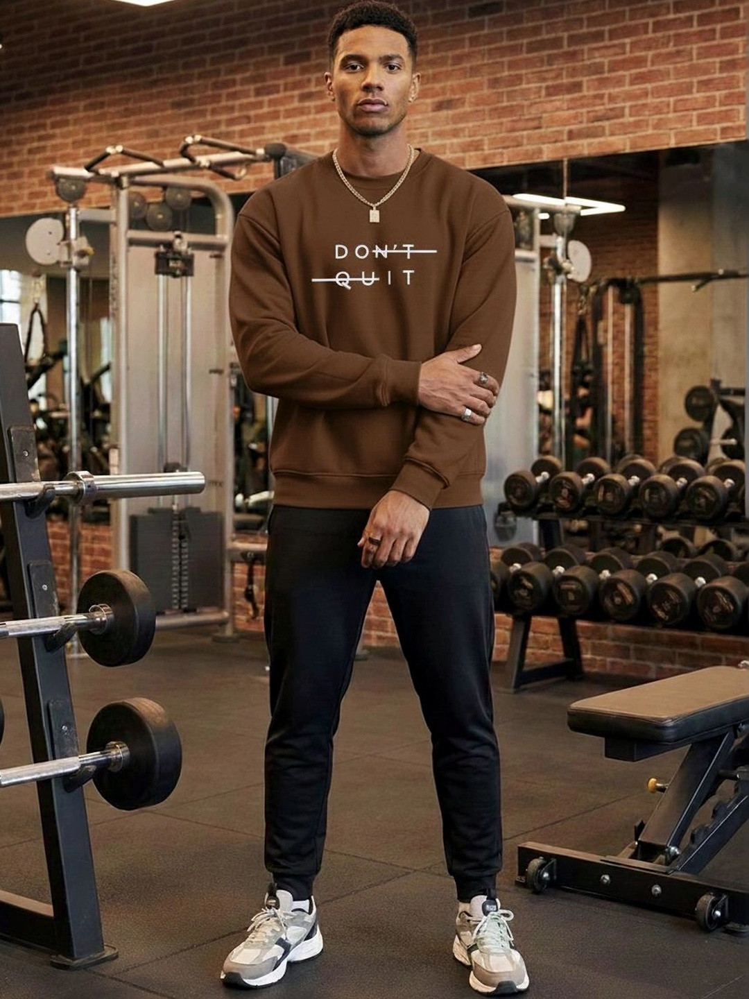 MIRAVUE Men Printed Sweatshirt